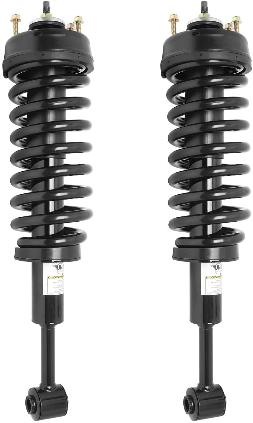UNITY AUTOMOTIVE 2-11850-001 Front 2 Wheel Complete Strut Assembly Kit 2007-2010 Ford Explorer Sport Trac