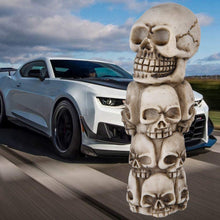 Gear Shift Knob Skeleton Skull Head Many Faces Car Manual Stick Lever Shifter Universal