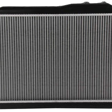 ECCPP Auto Parts Plastic Aluminum Replacement Radiator for2007 2008 2009 2010 2011 Acura CSX Sedan 4-Door 2.0L 2006-2011 Civic Coupe 2-Door Sedan 4-Door 1.8L CU2922,HO3010208, HO3010212