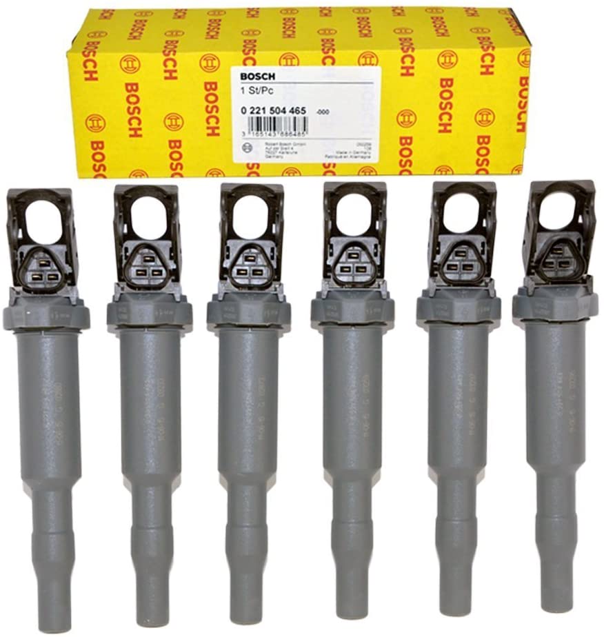 BMW Ignition Coil Bosch OEM (6pcs) 0221504465