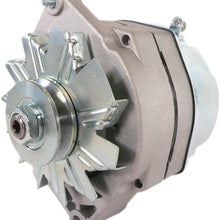 Alternator Compatible with/Replacement for Delco Marine Mercruiser 3-Wire 63 Amp, Delco Marine 10SI 20104, 982364, 18-5951, 18-5957, 78403A2, 92497A3, 1103114, 1103193, 1105064, 1105065, 1100186