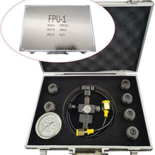 ZHFEISY Hydraulic Accumulator Nitrogen Charging Filling - 7 in 1 Charging Tool Gas Valve Test Kit FPU-1-25/40MPA