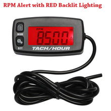 Digital Tach Maintenance Hour Meter for PWC ATV Motorcycles Chain Saws Tractors Lawnmowers and Any Gasoline Powered Tools