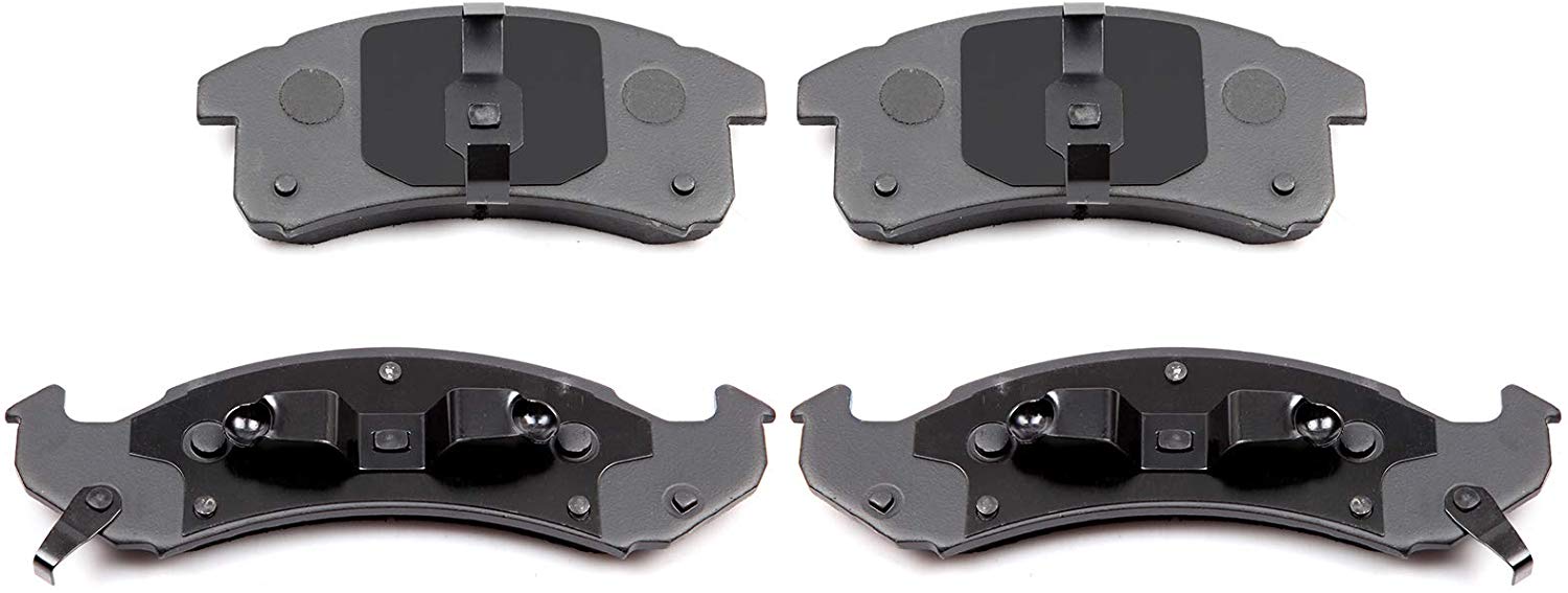 Scitoo Ceramic Discs Brake Pads, 4pcs Front Brake Pads Brakes Kits fit Buick LeSabre/Riviera,Cadillac DeVille/Seville,Chevy Lumina APV,Oldsmobile 88/98/Aurora/LSS,Pontiac Firebird Compatible ATD623C