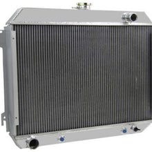 OzCoolingParts 4 Row Core All Aluminum Radiator for 1968-1974 69 70 71 72 73 Dodge Challenger/Charger/Coronet/Sapporo, Plymouth GTX/Barracuda/Belvedere/Satellite/Roadrunner, L6 V8 Gas AT/MT