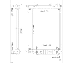 YGKJ Auto AT Aluminum/Plastic Radiator 1 Row compatible with Chevrolet Corvette SSR Saab 9-7x V8