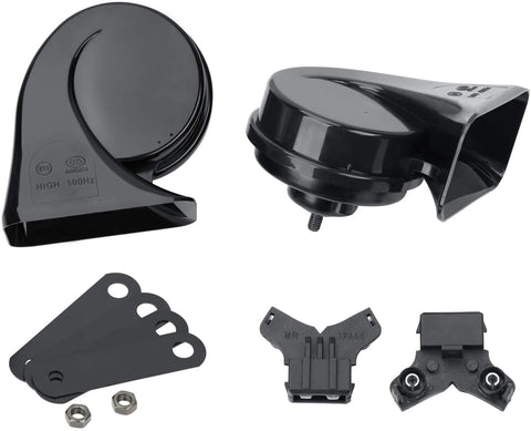 SEINECA Car Horn Compatible with Toyota,12V Waterproof Snail Horn 110-125db High/Low Tune(with Horn Plug)