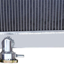 CoolingSky 4 Row All Aluminum Radiator for 1980-1990 Toyota Land Cruiser Landcruiser 60 Series FJ60 2F Petrol