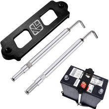 Kyostar J Hook Battery Tie Hold down bolts For Honda Civic Acura Integra Black