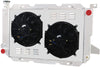 OzCoolingParts 85-97 Ford F-Series Radiator Fan Shroud Kit, 3 Row Core Aluminum Radiator + 2 x 12