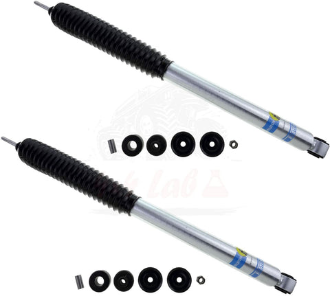 Bilstein B8 5100 Series 2 Front Shocks Kit for 06-'08 Dodge Ram 1500 Mega Cab 4WD 6-8 inch lift Ride Monotube replacement Gas Charged Shock absorbers part number 24-187213