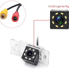 aSATAH 12 LED Car Rear View Camera for BMW 3 E46 E90 E91 E92 5 E39 E60 E61 X5 E53 E70 & Vehicle Camera Waterproof and Shockproof Reversing Backup Camera (12 LED)