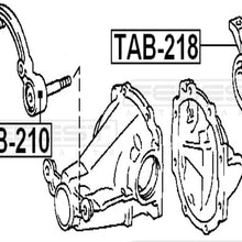 FEBEST TAB-210 Differential Mount Arm Bushing