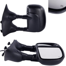 MOTOOS Towing Mirrors Fit for 99-07 Ford F250 F350 F450 F550 Super Duty | 01-05 Ford Excursion Pair Set Extendable Power Heated Tow Mirrors