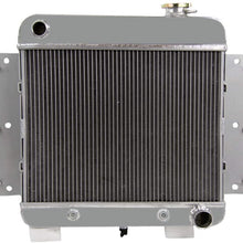 CoolingSky 3 Row All Aluminum Radiator for Chevy II Nova V8 L6 Conver. 1962-1967