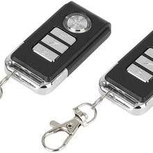 F FIERCE CYCLE 1 Set Motorcycle Scooter Bike Alarm System Engine Start Anti-Theft Security Remote Control with Connection Cable Battery 315MHz