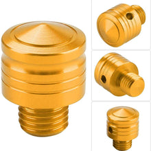 Akozon Decorative Screw Cap Covers 10mm Motorcycle Modified Rearview Mirror Seat For Yamaha (Yellow)