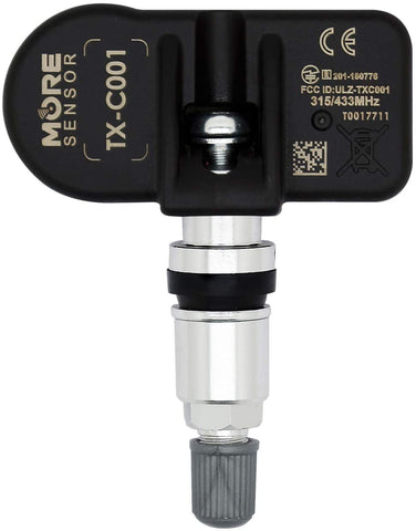 MORESENSOR Combi Series 315MHz Preprogrammed TPMS Tire Pressure Sensor | Clamp-in | Compatible with Select 180+ Japanese Brand Models 42607-06020 | CX-S010L/R
