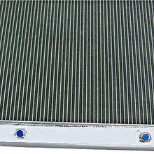 OzCoolingParts 4 Row Core All Aluminum Radiator for 1968-1974 69 70 71 72 73 Dodge Challenger/Charger/Coronet/Sapporo, Plymouth GTX/Barracuda/Belvedere/Satellite/Roadrunner, L6 V8 Gas AT/MT
