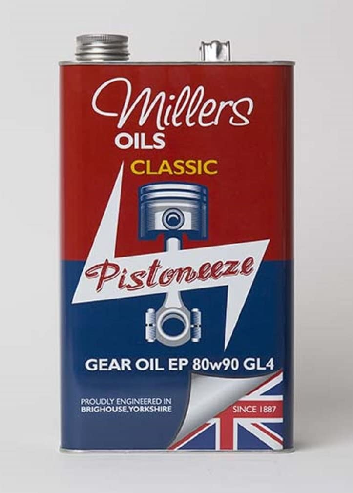 Millers Oils 7927 GE Classic Gear Oil EP 80W90 - GL4+, 5L can