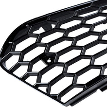Astra Depots A Pair Mesh Style Plated Front Bumper Car Fog Light Cover Vent Grille Compatible with Audi A4 B8 2008-2012 2009 2010 2011