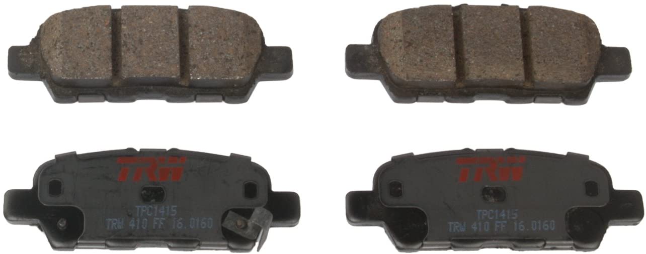 TRW TPC1415 Premium Ceramic Rear Disc Brake Pad Set