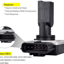 FAERSI Mass Air Flow Meter Sensor MAF 74-50011 XF2F12B579BA for Ford Mercury Mazda 3.0L 3.8L, 2001-2004 Mustang, 2000-2004 Focus, 1999-2003 Explorer, 2001-2003 Ranger, 2001-2004 Tribute & More