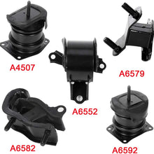 ECCPP Engine Motor Mount Fit for Honda Accord 1998-2002 3.0L A-cura TL 1999-2003 3.2L 5pcs Set A6592 A6552 A4507 A6582 A6579