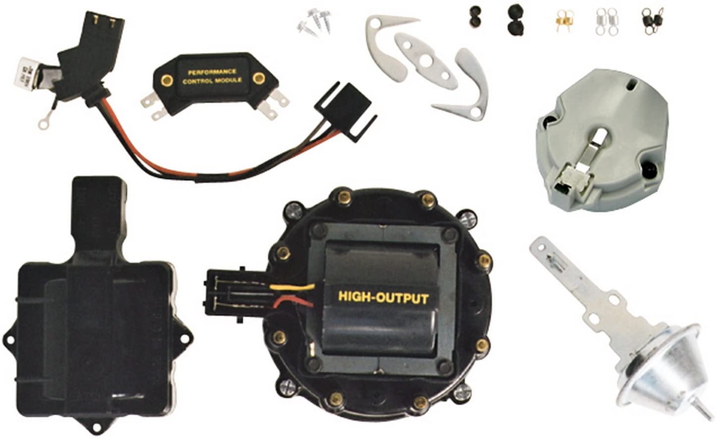 Proform 66945BKC GM HEI Distributor Tune-Up Kit, Black Cap