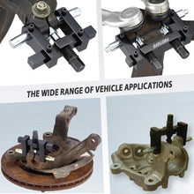 FIRSTINFO Universal Multi-Function Steering Knuckle Spreader Tool Set for Steering Knuckles