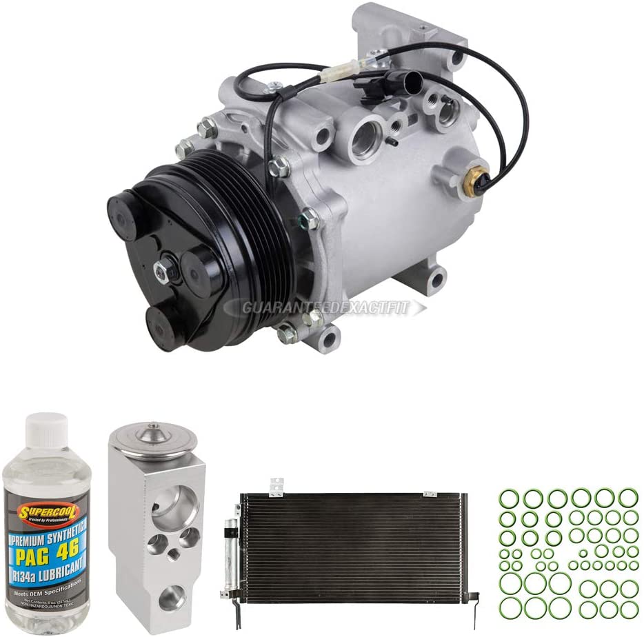 For Mitsubishi Galant 2004-2012 A/C Kit w/AC Compressor Condenser & Drier - BuyAutoParts 61-89340R6 New