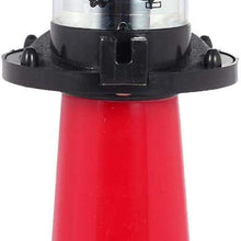 Qqmora 12V 110DB Auto Car Truck Antique Vintage Old Style Horn Siren AHH-OOO-GAH AHOOGA OOGA(Red)