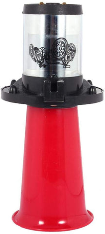 Qqmora 12V 110DB Auto Car Truck Antique Vintage Old Style Horn Siren AHH-OOO-GAH AHOOGA OOGA(Red)
