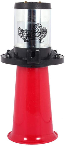 Qqmora 12V 110DB Auto Car Truck Antique Vintage Old Style Horn Siren AHH-OOO-GAH AHOOGA OOGA(Red)