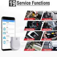 Autel AP200(HT200) Bluetooth OBD2 Scanner, Code Reader with Full Systems Diagnoses and 19 Service Functions, Mini Size Version of MK808 Diagnostic, Vehicle Scan Tool for iPhone & Android Devices