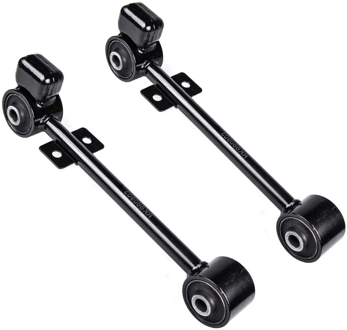 TUCAREST 2Pcs K660903 (Pair) Left Right Rear Upper Control Arm Assembly Compatible With 1997-2003 Infiniti QX4 97-04 Nissan Pathfinder Driver Passenger Side Trailing Arm Suspension