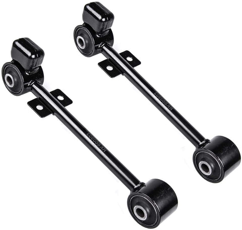 TUCAREST 2Pcs K660903 (Pair) Left Right Rear Upper Control Arm Assembly Compatible With 1997-2003 Infiniti QX4 97-04 Nissan Pathfinder Driver Passenger Side Trailing Arm Suspension