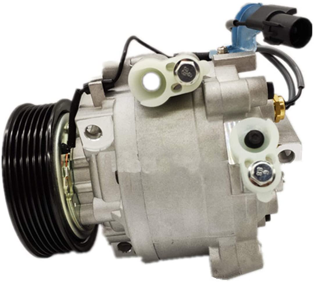 Disenparts 7813A197 A/C Compressor 12V 6 Grooves 7813A350 7813A354 7813A401 7813A402 7813A352 7813A351 Air Conditioning Compressor For Mitsubishi Lancer Outlander Sport RVR
