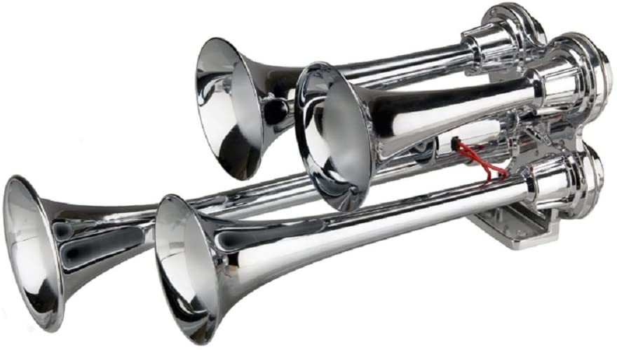 Wolo (853) Philly Express Truck Train Horn, Chrome