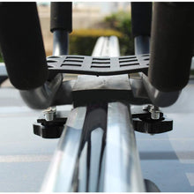 Nisorpa Universal J-Bar Rack 2 Packs HD Kayak Carrier Canoe Boat Surf Ski Roof Top Mounted on Car SUV Crossbar