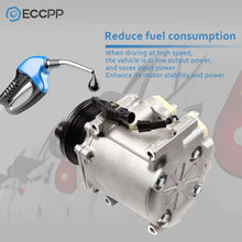 ECCPP AC Compressor fit for 1998-2005 Dodge Stratus Mitsubishi Mirage CO 10596AC