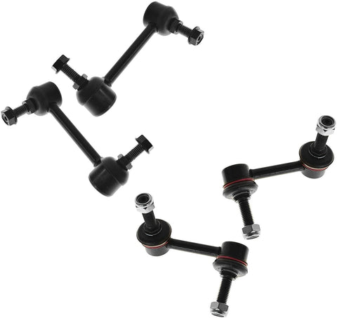 Sway Bar Links Front & Rear Kit Set of 4 for Trailblazer EXT Envoy XL Ascender