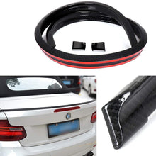 ECCPP Universal Carbon Fibre Spoiler Wing Rear Car Trunk Spoiler Wing Lip