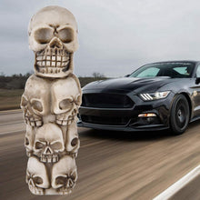 Gear Shift Knob Skeleton Skull Head Many Faces Car Manual Stick Lever Shifter Universal
