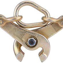 3 Ton Auto Body Pull Clamp Self-Tightening Serrated Jaw Clamp for Car Maintenance and Repair