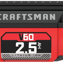 CRAFTSMAN V60 Battery, 2.5 Ah Lithium Ion (CMCB6025)