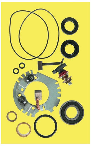 DB Electrical SMU9104 Starter Kit Brushes Parts Bearing Compatible With/Replacement For Honda ATV 250 /Kawasaki Motorcycle 700 750 600 /Suzuki Motorcycle 250 1150 450 500 550 750 /Yamaha ATV 350