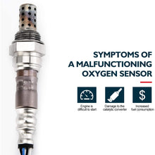 KAX 234-4233 Oxygen Sensor, Original Equipment Replacement 250-24486 Heated O2 Sensor Air Fuel Ratio Sensor 1 Sensor 2 Upstream Downstream 1Pcs
