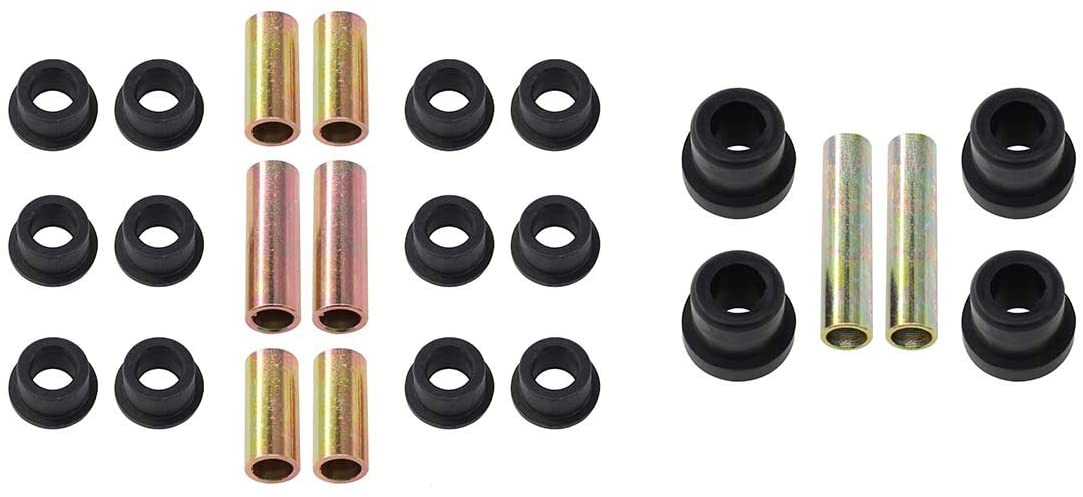 MOTOKU Front Lower Spring and Front Upper A Arm Suspension for Club Car DS Golf Cart Bushing Kits