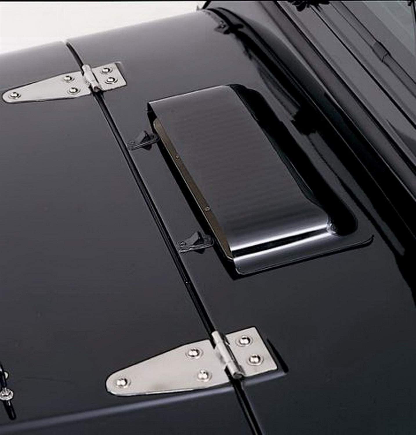 RAMPAGE PRODUCTS 5305 Dark Smoke Acrylic Air Scoop for 1986-2006 Jeep Wrangler YJ & TJ